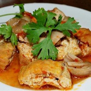 Cách làm nấm rơm xào đậu hũ