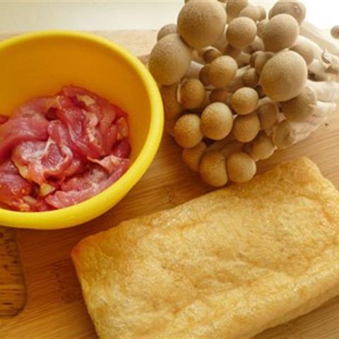 Cách làm nấm xào đậu hũ thịt nạc