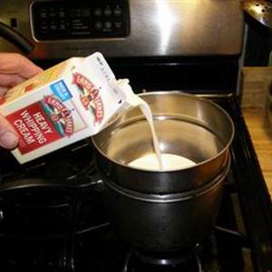 Cách làm nama chocolate trà xanh