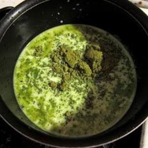 Cách làm nama chocolate trà xanh