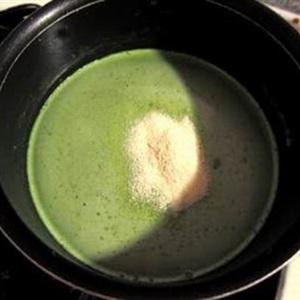 Cách làm nama chocolate trà xanh