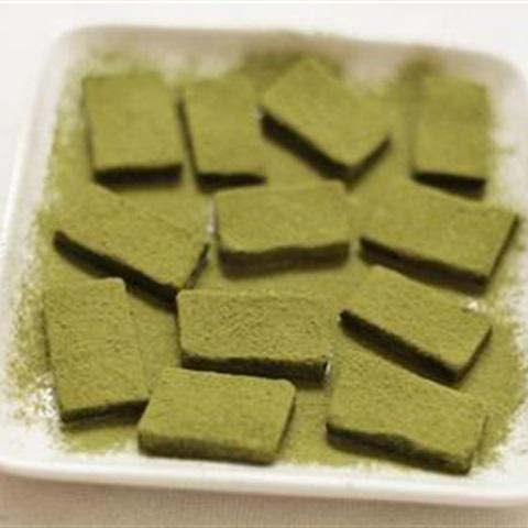 Cách làm nama chocolate trà xanh