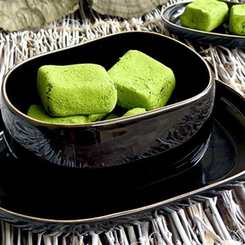 Cách làm nama chocolate trà xanh