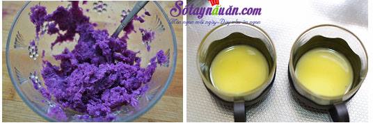 Nấu chè khoai lang sữa nóng hổi cho ngày lạnh