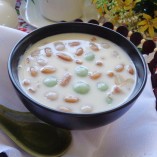 Nấu chè khoai môn lá dứa thơm lừng