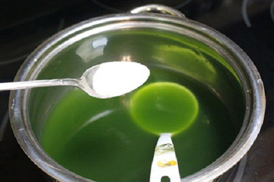 Nấu chè sake lá dứa xanh mát, ngọt lịm từng muỗng