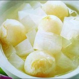 Nấu chè trái vải rau câu thanh mát mùa hè