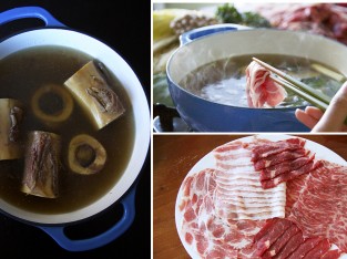 Nấu lẩu bò nhúng cho ngày cuối tuần