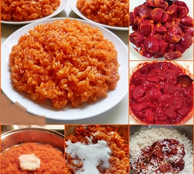 Nấu xôi gấc dẻo ngon, bổ dưỡng cho cả nhà