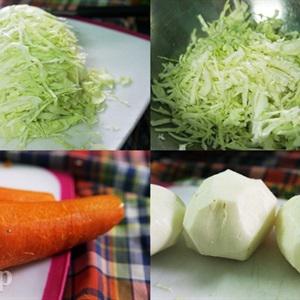 Cách làm nem bắp cải