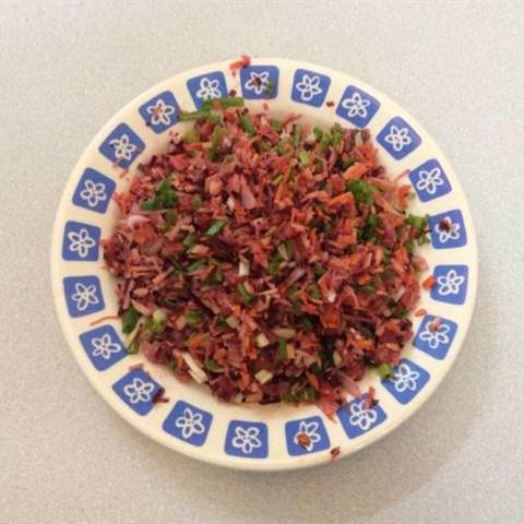 Cách làm nem cá hồi