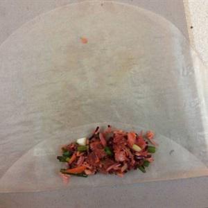 Cách làm nem cá hồi