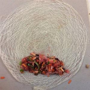 Cách làm nem cá hồi