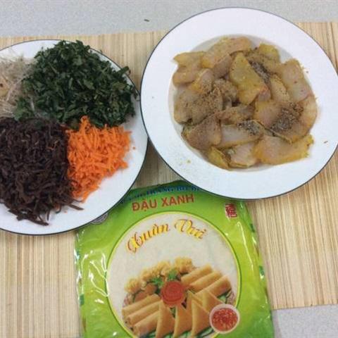 Cách làm nem cá lóc