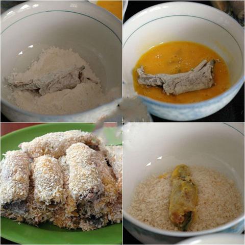 Cách làm nem cá rô phi chiên xù