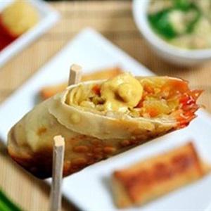 Cách làm nem chay nướng