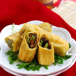 Cách làm nem chay rau củ