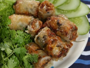 Nem chiên giòn tan