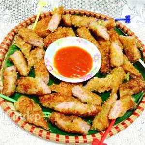 Cách làm nem chua chiên giòn