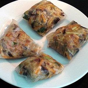 Cách làm nem cua chiên giòn