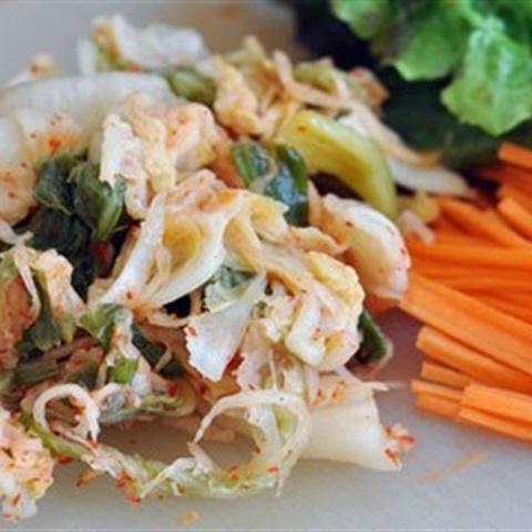 Cách làm nem cuốn kim chi đậu hũ