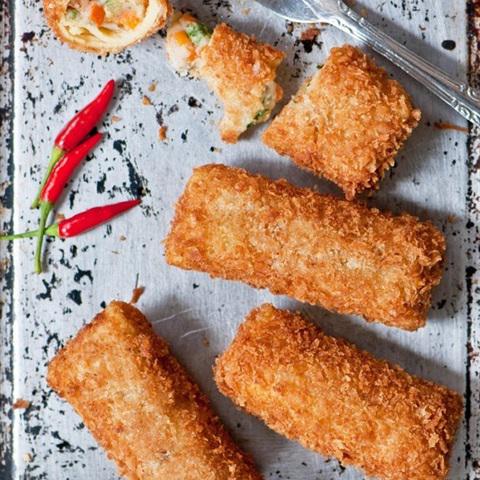 Cách làm nem gà chiên giòn