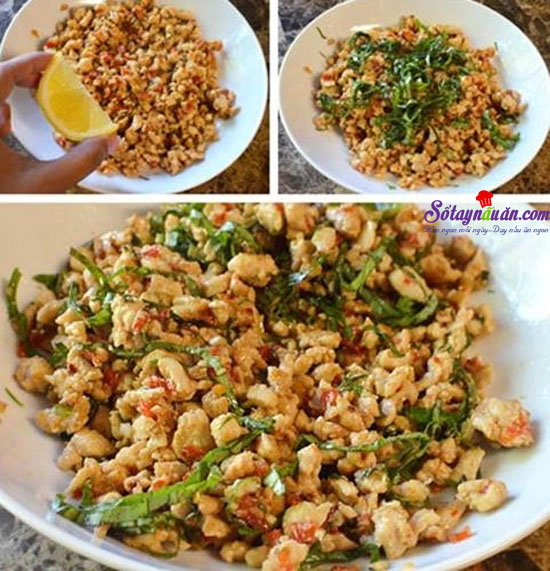 Nem gà-món ăn ngon cho ngày Tết