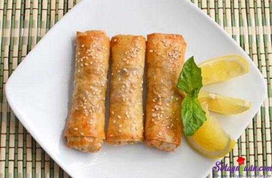 Nem gà-món ăn ngon cho ngày Tết