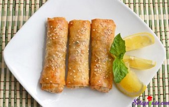 Nem gà-món ăn ngon cho ngày Tết