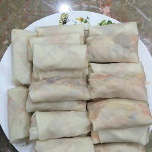 Cách làm nem hải sản chiên xù