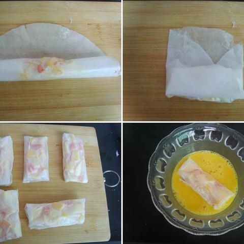 Cách làm nem hoa quả