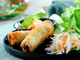 Nem rán giòn rụm cả nhà đều thích