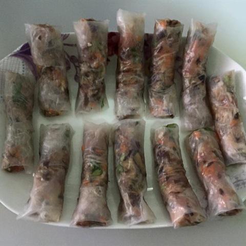 Cách làm nem rán miền Bắc