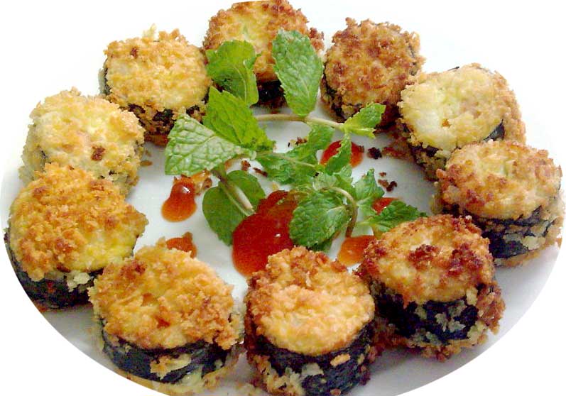 Nem sushi chiên xù