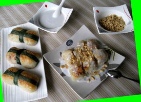 Nếp bọc chuối nướng