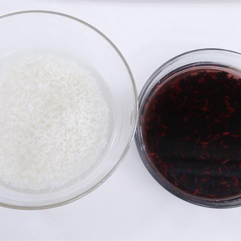 Cách làm nếp cẩm trái cây