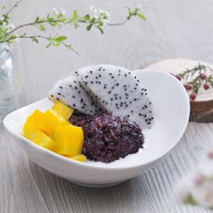 Cách làm nếp cẩm trái cây