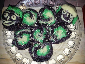 Nếp thang cuộn sushi