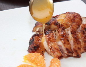 Ngan quay sốt quýt