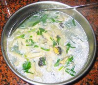 Ngày mưa ăn ốc nhồi nấu măng