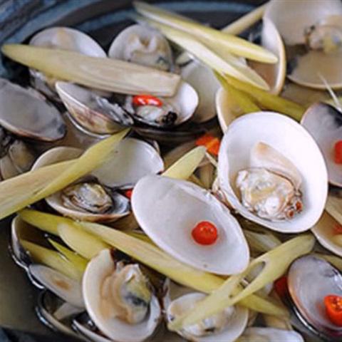 Cách làm nghêu hấp sả tại nhà