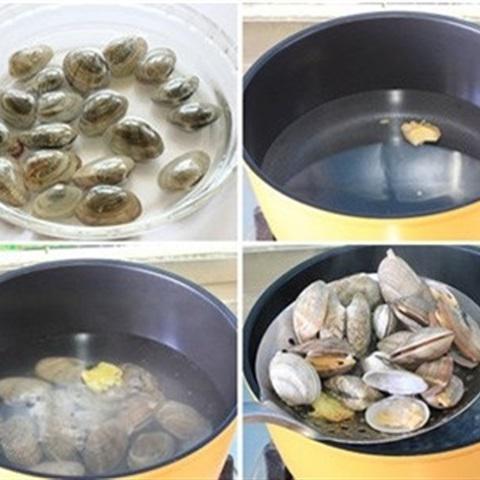 Cách làm nghêu hấp trứng
