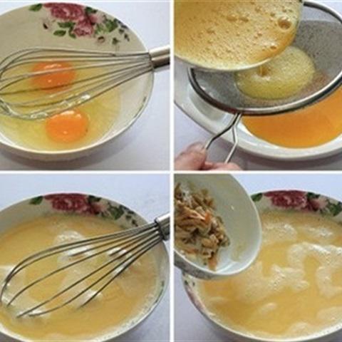 Cách làm nghêu hấp trứng