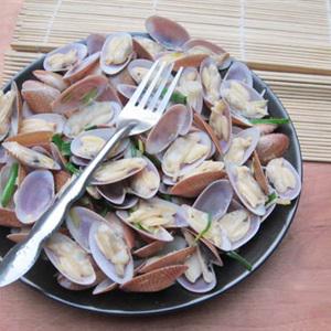 Cách làm nghêu lụa xào bơ tỏi