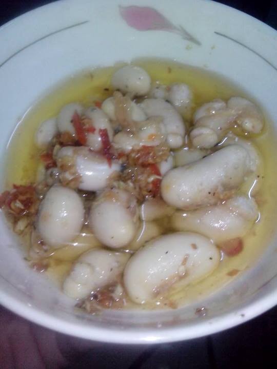 Ngọc kê xào sả ớt