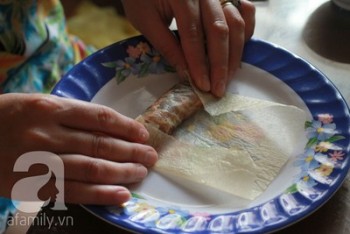 Ngon, lạ miệng với món nem rong biển