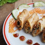 Ngon, lạ miệng với món nem rong biển