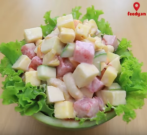 Ngon mê ly món bánh gà cay chiên giòn, nóng hổi