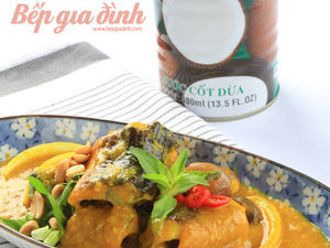 Ngọt béo với món lươn um nước cốt dừa