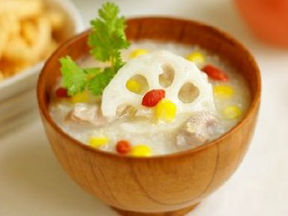 Ngọt ngào cháo củ sen